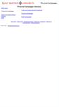 Mobile Screenshot of homepages.stmartin.edu